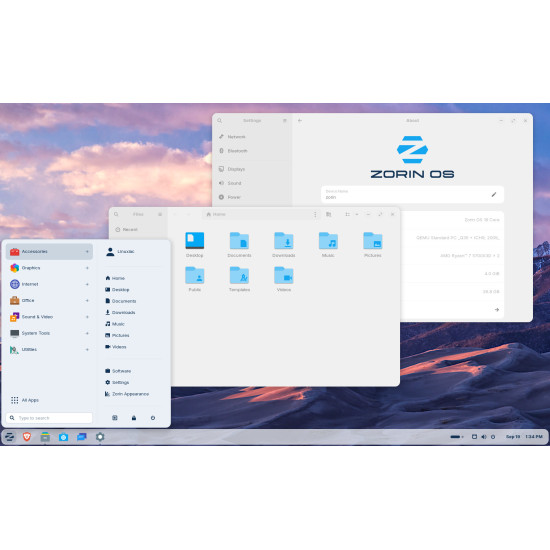 Bootable USB Flash Drive - Zorin OS