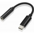 USB Type-C to 3.5mm Audio Jack Adapter - Black