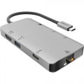 EZQuest 8-Port USB Type-C Multimedia Hub Adapter EZQuest 8-Port USB Type-C Multimedia Hub Adapter
