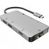 EZQuest 8-Port USB Type-C Multimedia Hub Adapter