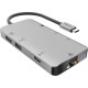 EZQuest 8-Port USB Type-C Multimedia Hub Adapter
