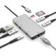 EZQuest 8-Port USB Type-C Multimedia Hub Adapter