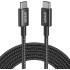 Anker USB-C to USB-C Cable (3.3 ft, 60W, Braided)