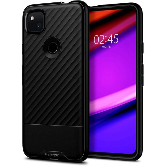 Spigen Core Armor Case - Black (Pixel 4a)