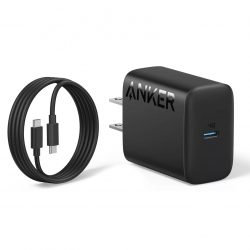 Anker 25W Fast Charger and 5ft USB-C Cable Anker 25W Fast Charger and 5ft USB-C Cable