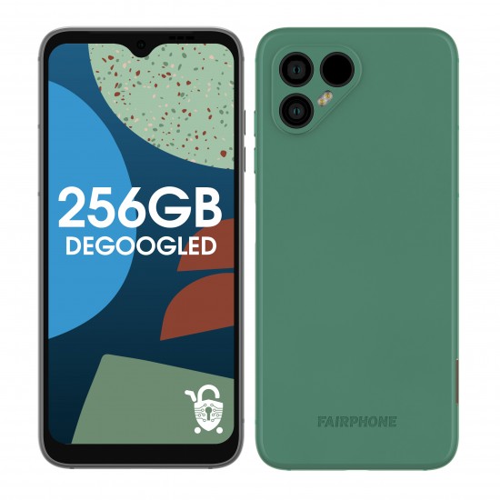 Degoogled Fairphone 4 - 256GB Unlocked - Green