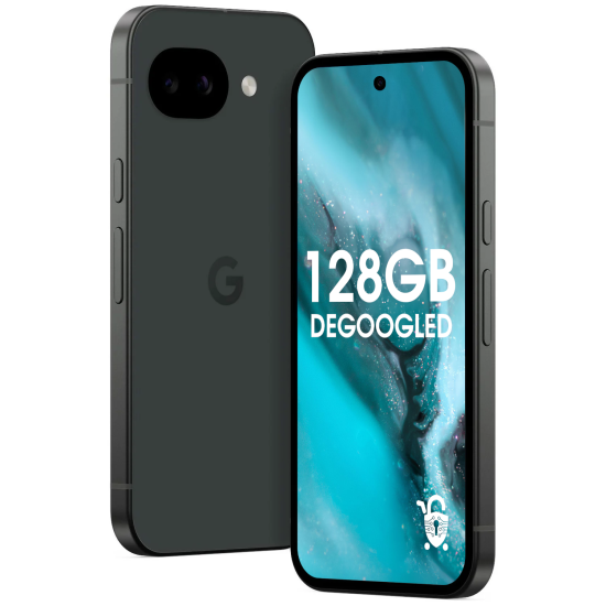 Degoogled Pixel 10a - 128GB Unlocked - Obsidian