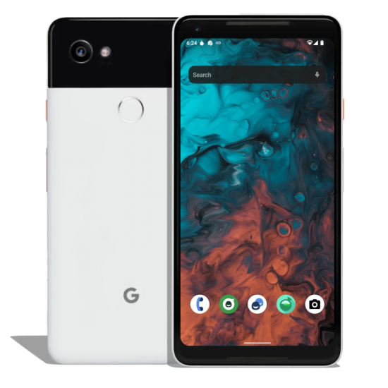 Degoogled Pixel 2 XL - 64GB Unlocked - White Degoogled Pixel 2 XL - 64GB Unlocked - White