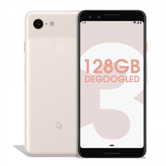 Degoogled Pixel 3 - 128GB Unlocked - Pink Degoogled Pixel 3 - 128GB Unlocked - Pink