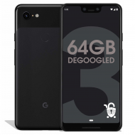 Degoogled Pixel 3 - 64GB Unlocked - Black Degoogled Pixel 3 - 64GB Unlocked - Black