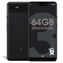 Degoogled Pixel 3 - 64GB Unlocked - Black