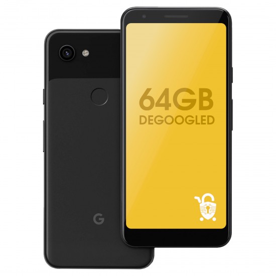 Degoogled Pixel 3a XL - 64GB Unlocked - Black