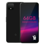 Degoogled Pixel 4 - 64GB Unlocked - Black