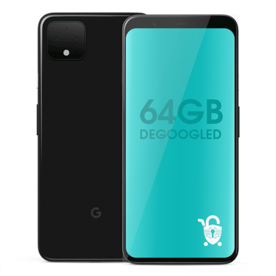 Degoogled Pixel 4 - 64GB Unlocked - Black