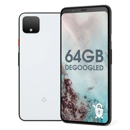 Degoogled Pixel 4 - 64GB Unlocked - White