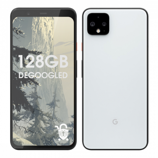 Degoogled Pixel 4 XL - 128GB Unlocked - White