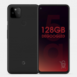 Degoogled Pixel 5a - 128GB Unlocked - Black