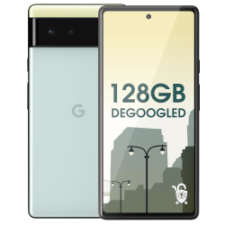 Degoogled Pixel 6 - 128GB Unlocked - Seafoam