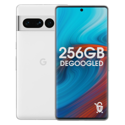 Degoogled Pixel 7 Pro - 256GB Unlocked - White