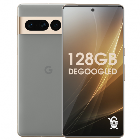 Degoogled Pixel 7 Pro - 128GB Unlocked - Hazel