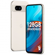 Degoogled Pixel 8a - 128GB Unlocked - Porcelain Degoogled Pixel 8a - 128GB Unlocked - Porcelain