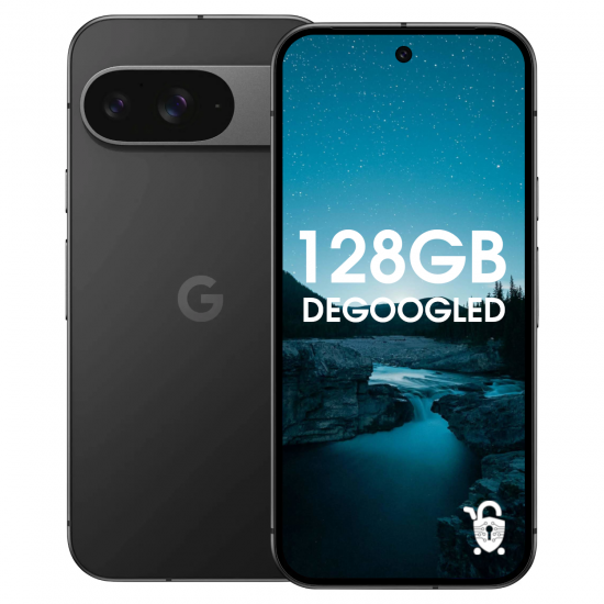 Degoogled Pixel 9 - 128GB Unlocked - Black