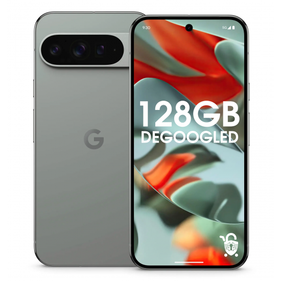 Degoogled Pixel 9 Pro XL - 128GB Unlocked - Hazel