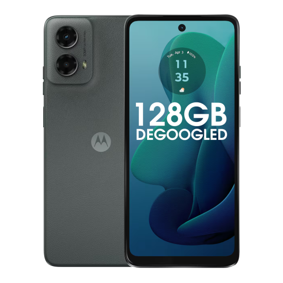 Degoogled Motorola Moto G 5G (2024) - 128GB Unlocked - Sage Green