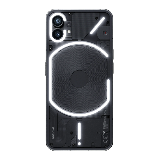 Degoogled Nothing Phone (1) - 256GB Unlocked - Black