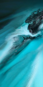 Blue Teal Galaxy