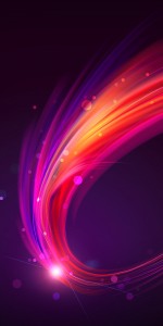 Purple Abstract Waves